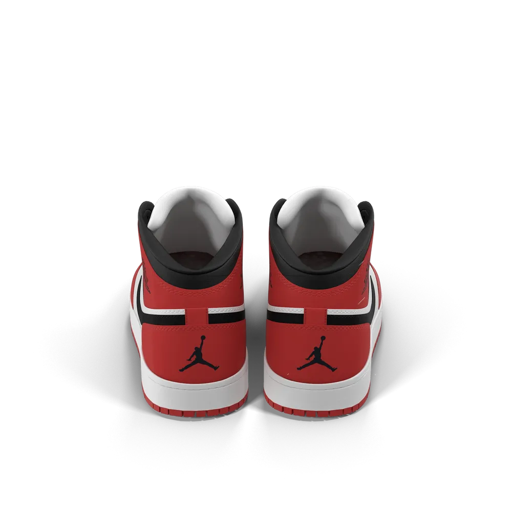 Nike Air Jordan 1 Red And Black