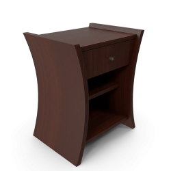 Bedside Table African Cherry