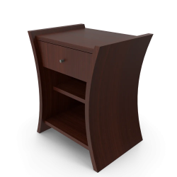 Bedside Table African Cherry