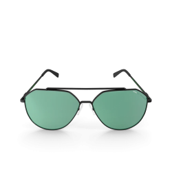 Green and Black Glasses