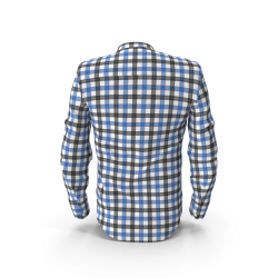 Blue & Black Check Shirt