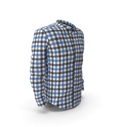 Blue & Black Check Shirt