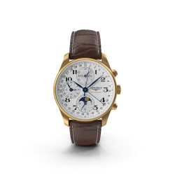 Brown Leather Belt Watch